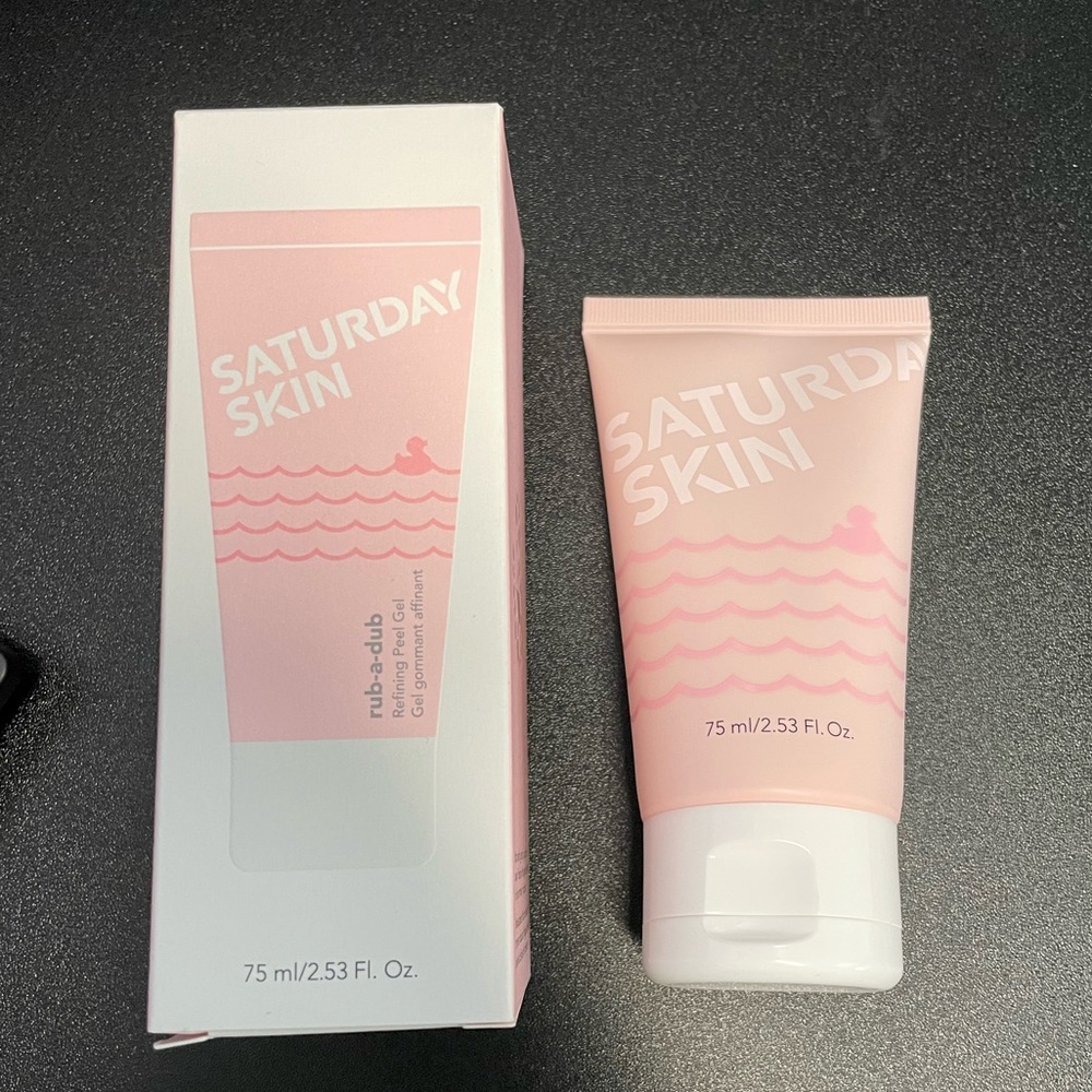Saturday Skin Rub-a-Dub Skin Refining Peel Gel 2.53 oz New